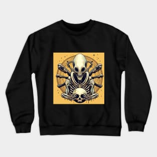 Aliens art Crewneck Sweatshirt